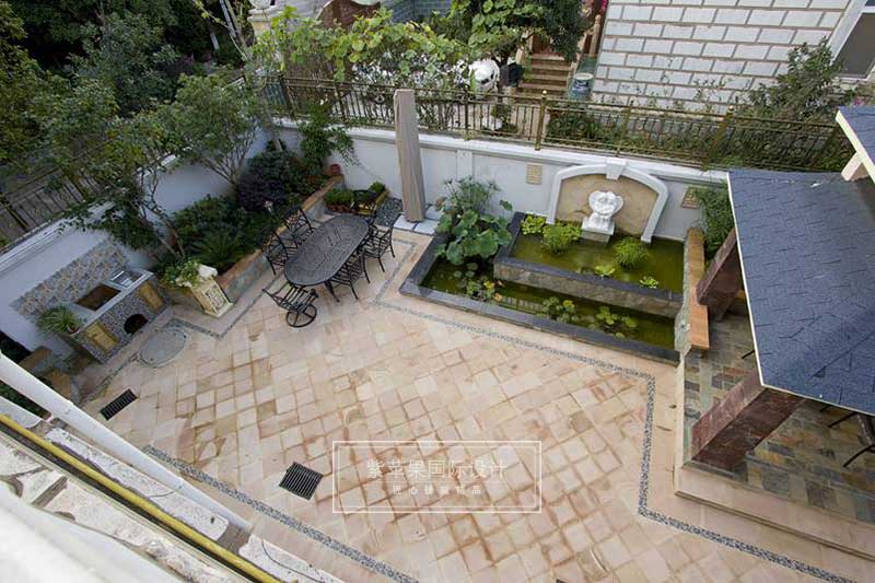 花園裝修實(shí)景圖