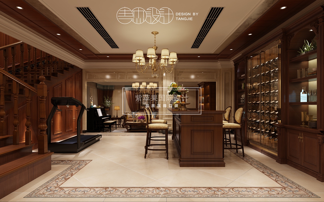 9吧臺區(qū).jpg 橡樹灣裝修效果圖