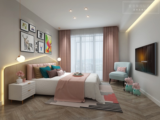 無錫紫蘋果裝飾 臥室裝修