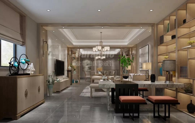 無錫紫蘋果裝飾 聯(lián)排別墅