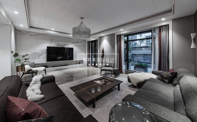 無(wú)錫紫蘋果裝飾 浴室干濕分離