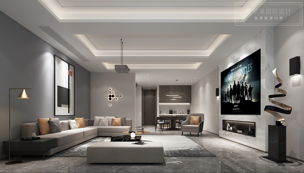 無錫紫蘋果裝飾 300平別墅裝修