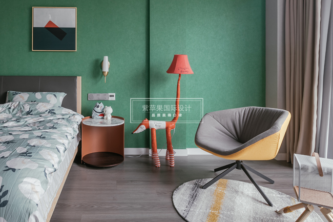 現(xiàn)代混搭裝修案例，給人溫暖和舒適的感覺